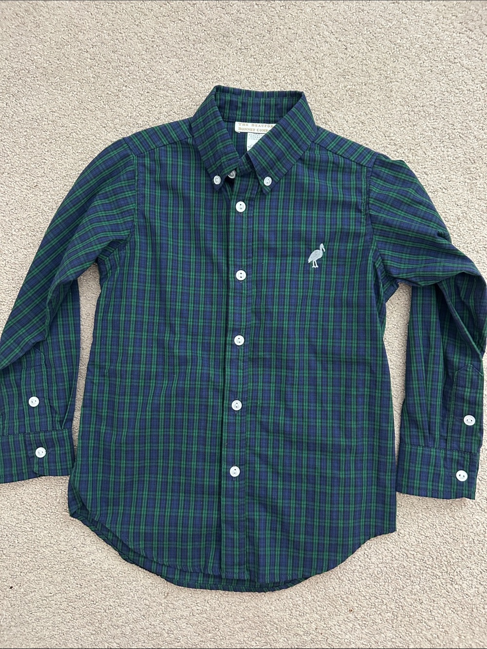 EUC Beaufort Bonnet Dean’s List Dress Shirt - Fall Party Plaid